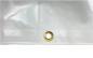 Preview: PVC-Abdeckplane B1 ca. 600 g/m², 8 x 10 m, weiß, schwer entflammbar